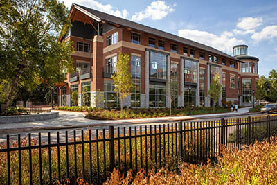 Select the image of the dining hall. Bolton Dining Commons